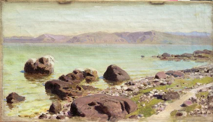 Rivage rocheux, 1889